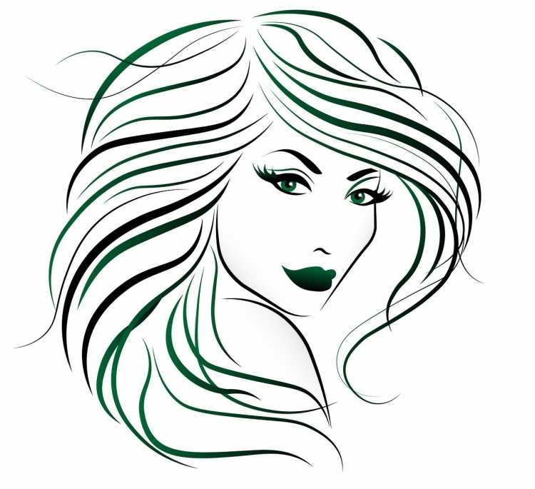 Шаблон лицо для украшения