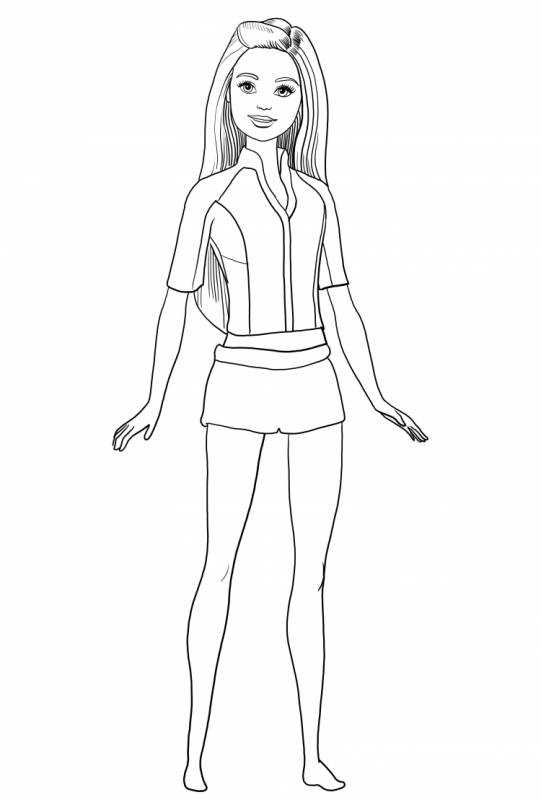 Бумажные куклы Барби