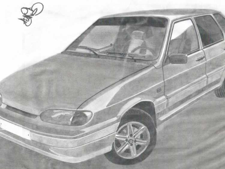 Машины ВАЗ 2103 разукрашки