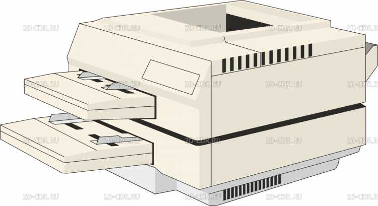 Принтер мультяшный