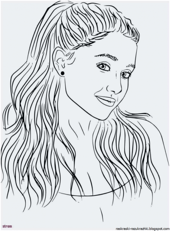 Раскраска макияж