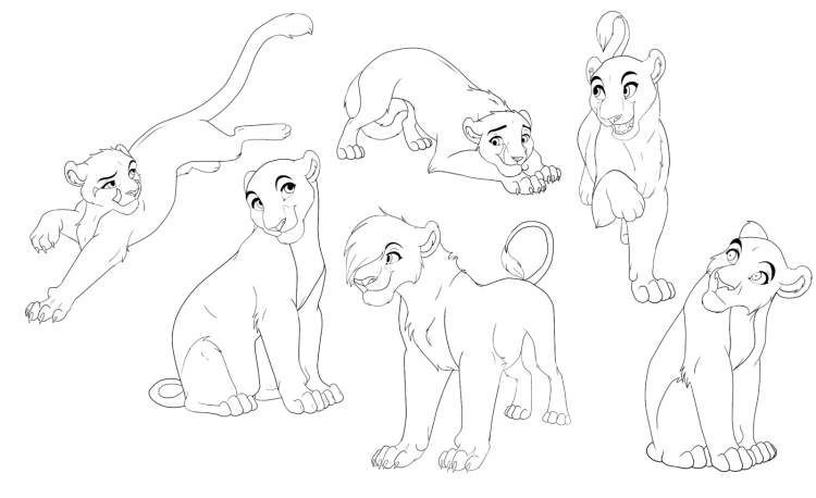 Король Лев лайны львиц