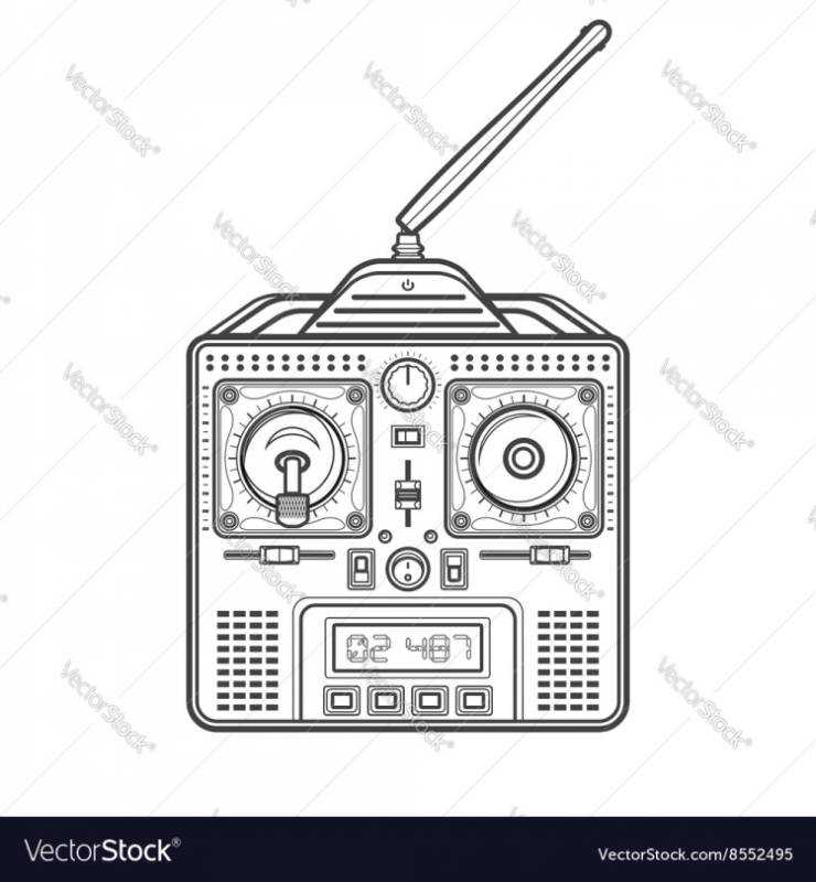 Иллюстрация пульта управления
