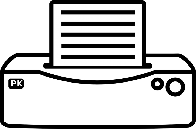 Иконка картридж для принтера