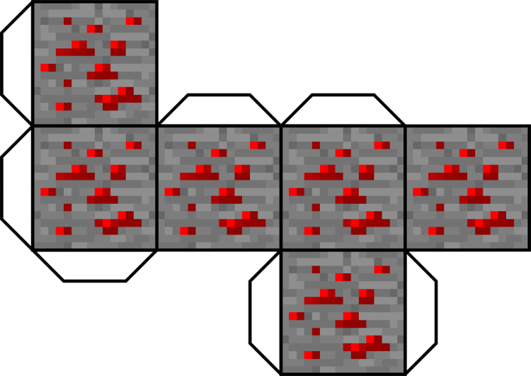 Блоки из МАЙНКРАФТА из бумаги