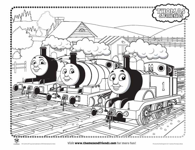 Раскраски Томас ЭКСЗЕТ