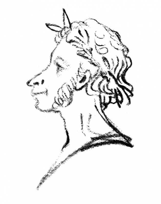 Александр Сергеевич Пушкин профиль