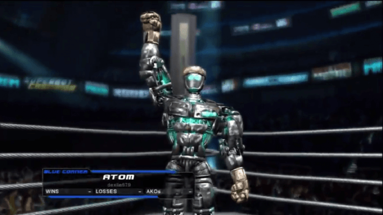 Робот из Живая сталь атом