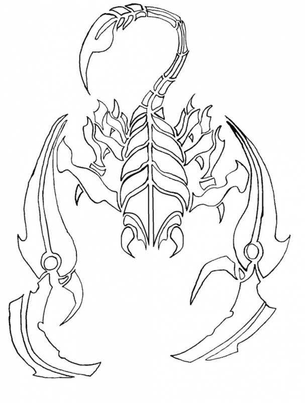 Раскраска мортал комбат 11 Коталь Кан