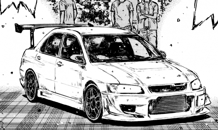 Mitsubishi Lancer EVO 3 initial d