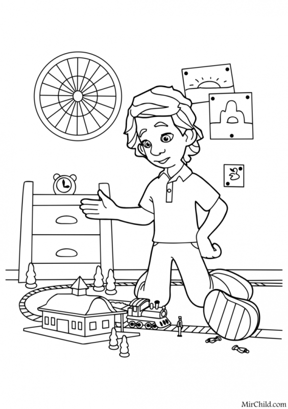 Болт трафарет