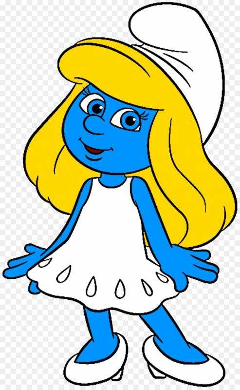 Раскраски для детей Смурфики