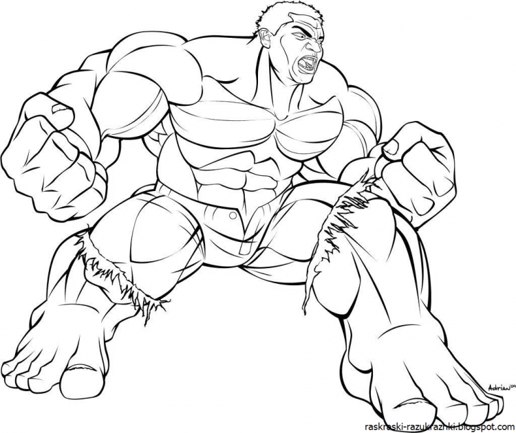 Скетчи Халка