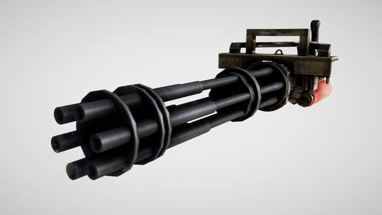 Миниган м134