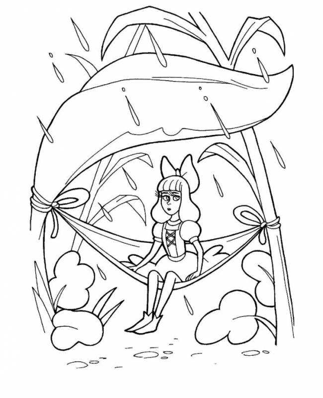 Раскраска. Феи