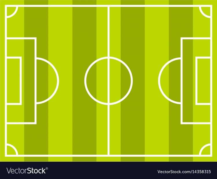 Футбольное поле клипарт вид сверху