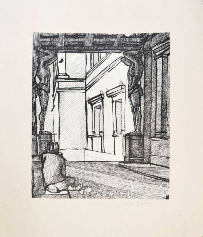 Музей раскраска