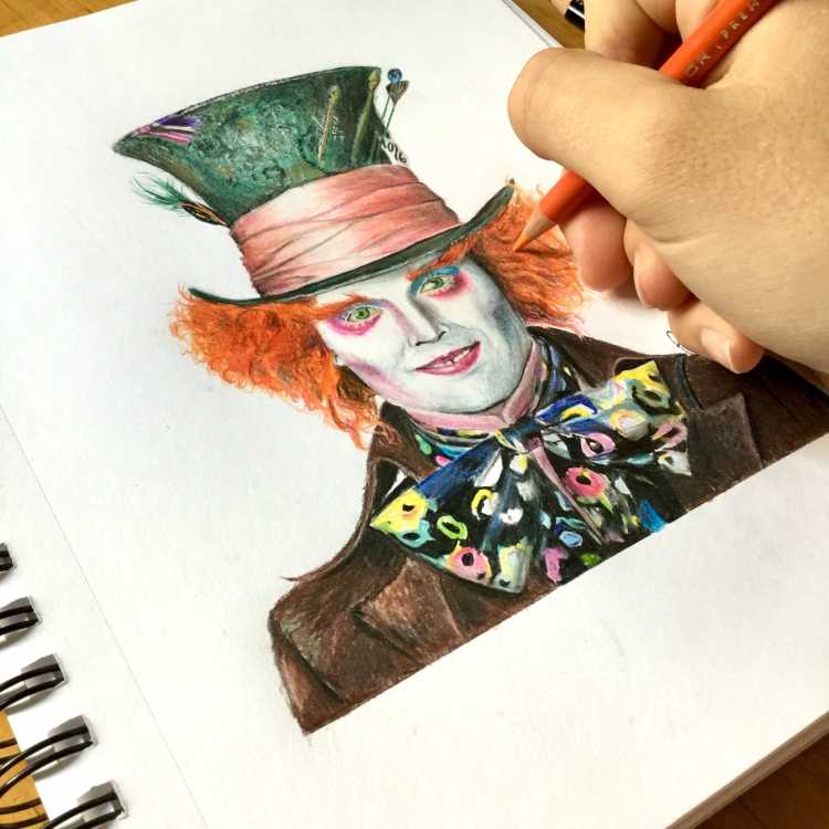 Чеширский кот из Алисы в стране чудес рисунки