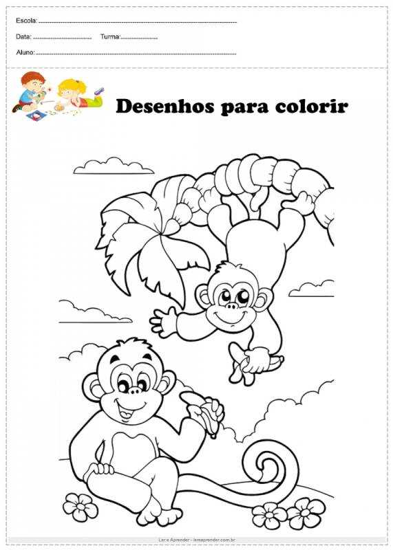 Раскраска любопытный Джордж