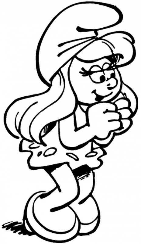 Смурфетта в очках