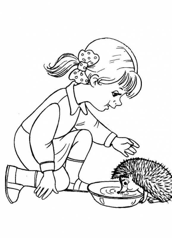 Раскраска человек