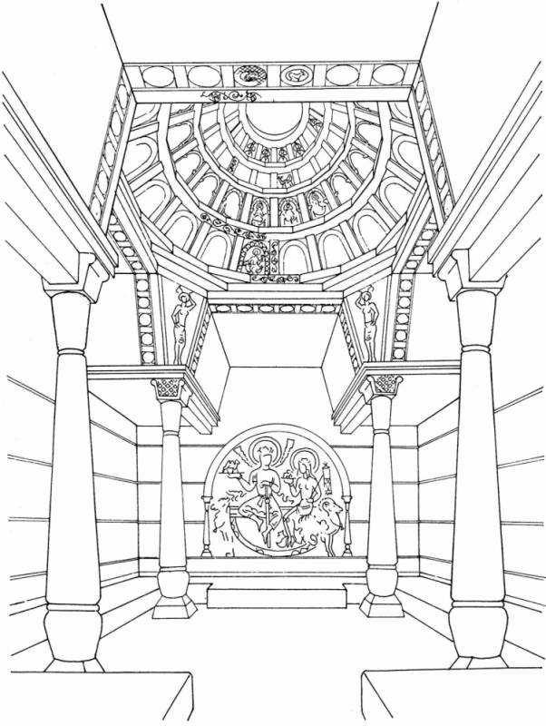 Арка главного штаба в Санкт-Петербурге рисунок