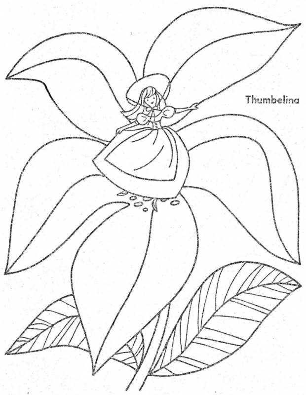 Раскраска сказочные эльфы