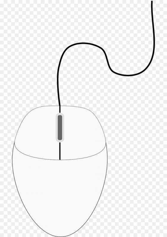 Мышка компьютерная рисование
