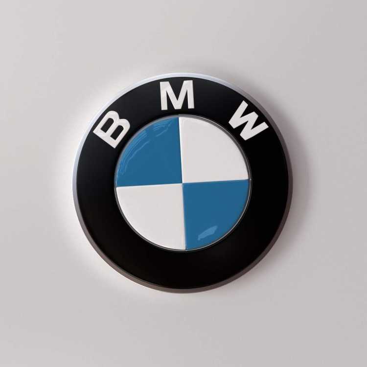 Лого БМВ 3д