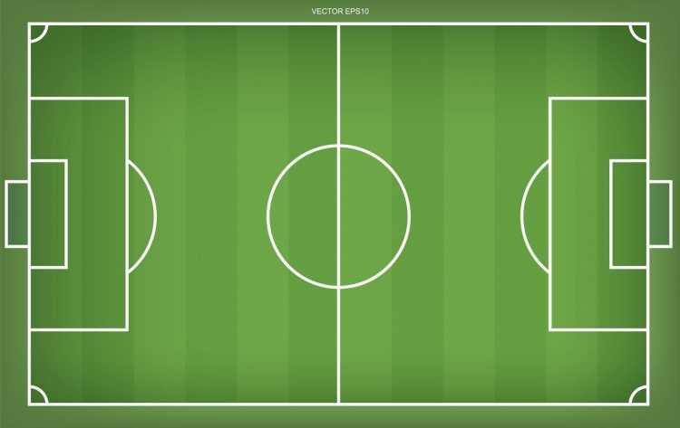 Футбольное поле картинки рисунок
