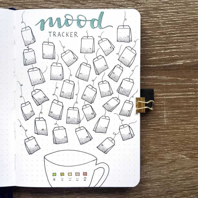 Mood Tracker Bullet Journal