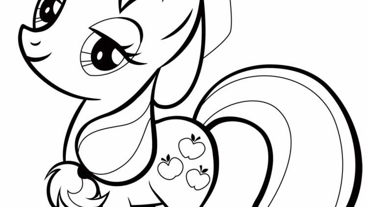 Раскраски пони Эквестрия герлз