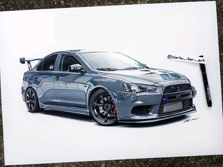 Lancer EVO 10 Art