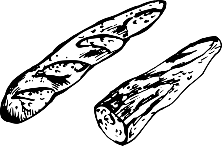 Французский багет вектор