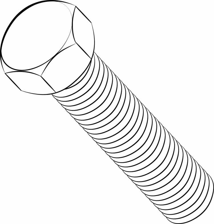 Шуруп рисованный