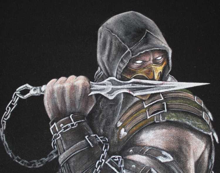 Раскраски мортал комбат 11