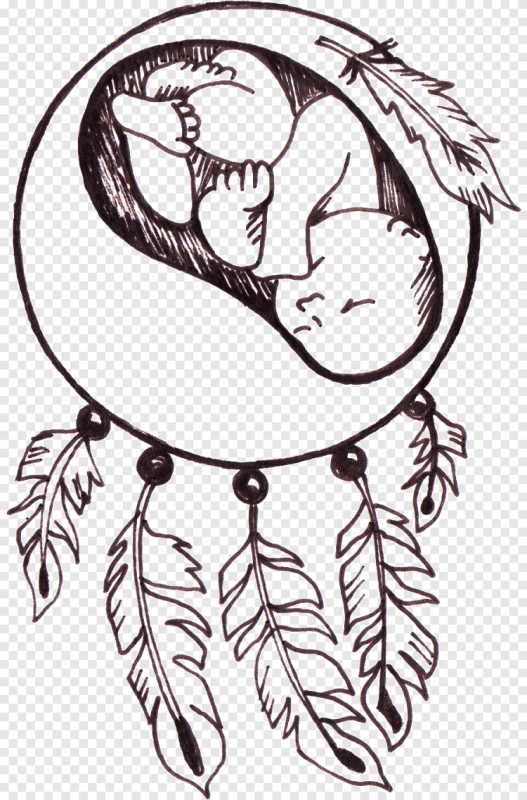 Силуэт беременной женщины