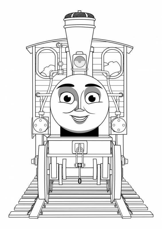 Томас и его друзья. Раскраска