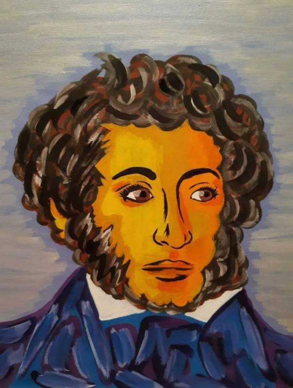 Автопортрет Пушкина 1823