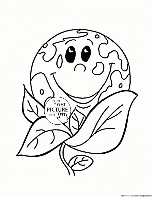 Раскраска на тему экология