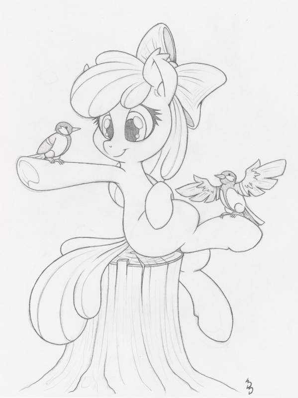 Эпплджек пони раскраска