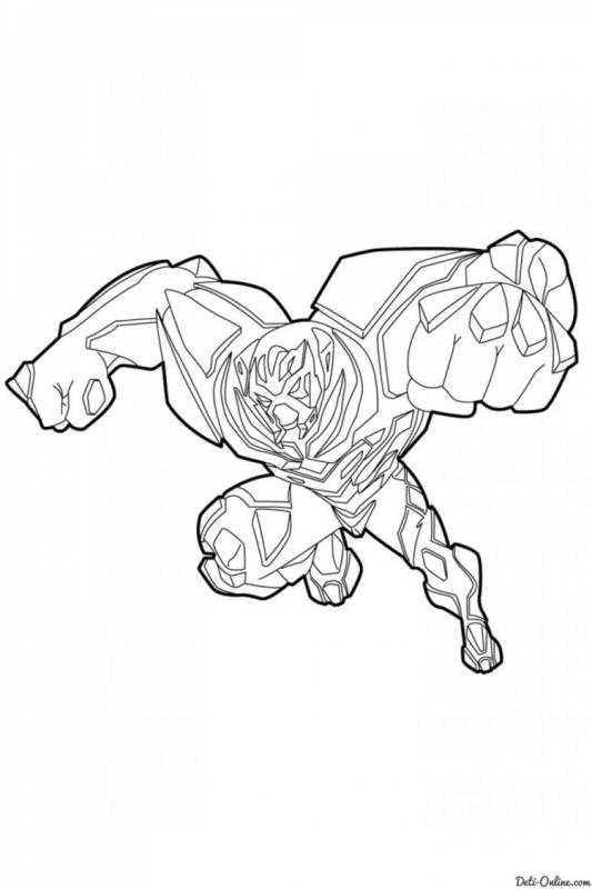 Раскраска вар роботс Титан