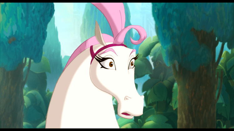 Золушка на лошади раскраска для детей