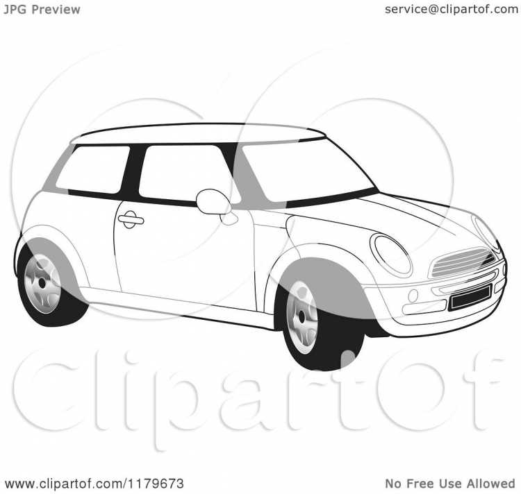 Кабриолет рисунок