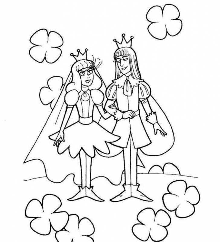 Дюймовочка раскраска