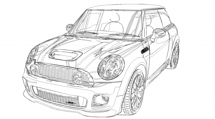 Mini Cooper vector