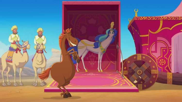 Конь Юлий и большие скачки