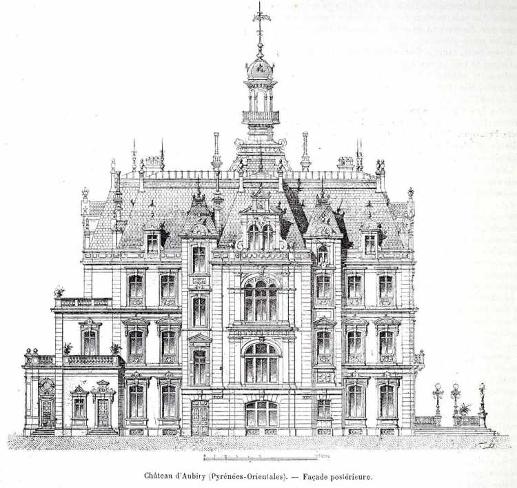 Лестница в интерьере зарисовка