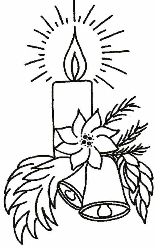 Свеча для раскрашивания