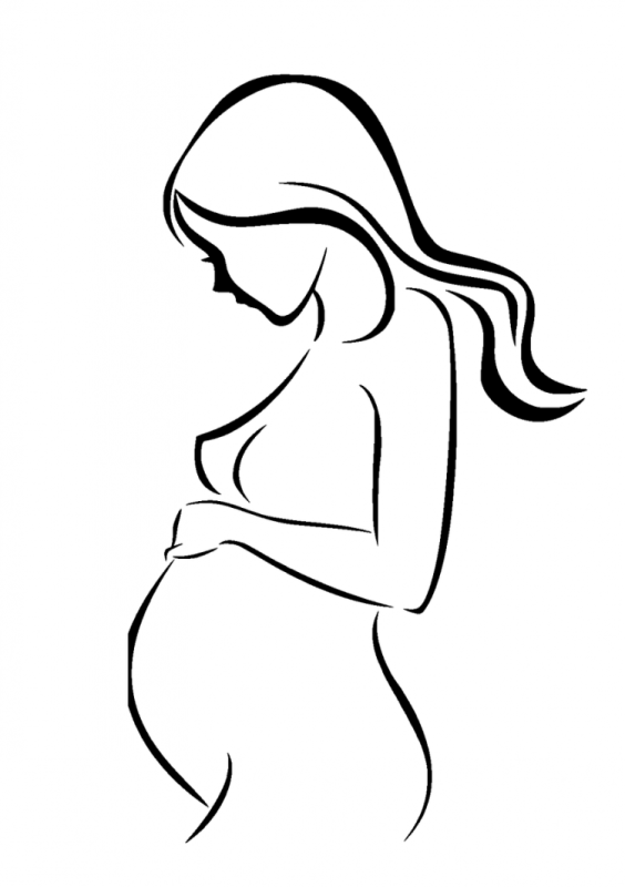 Разукрашки для беременных